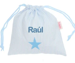 Bolsa Merienda Personalizada Oxford Azul