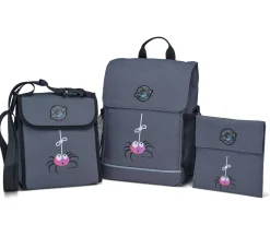 Bolsa Merienda Térmica Pack n'Snack Araña Grey 5L Personalizable