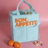 Bolsa Merienda Térmica Bon Appétit Verde Menta