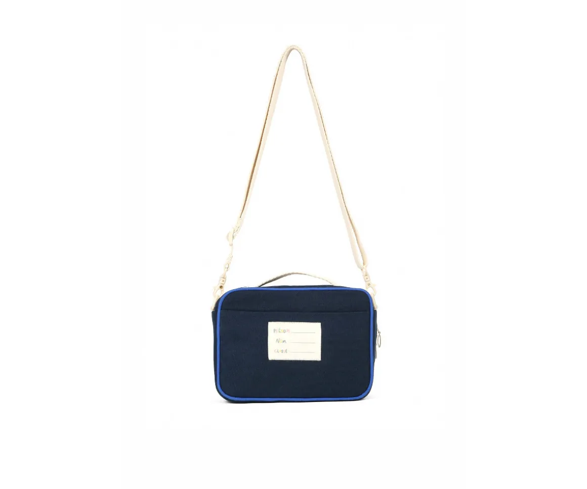Bolsa Merienda Térmica Elsa Azul Beige