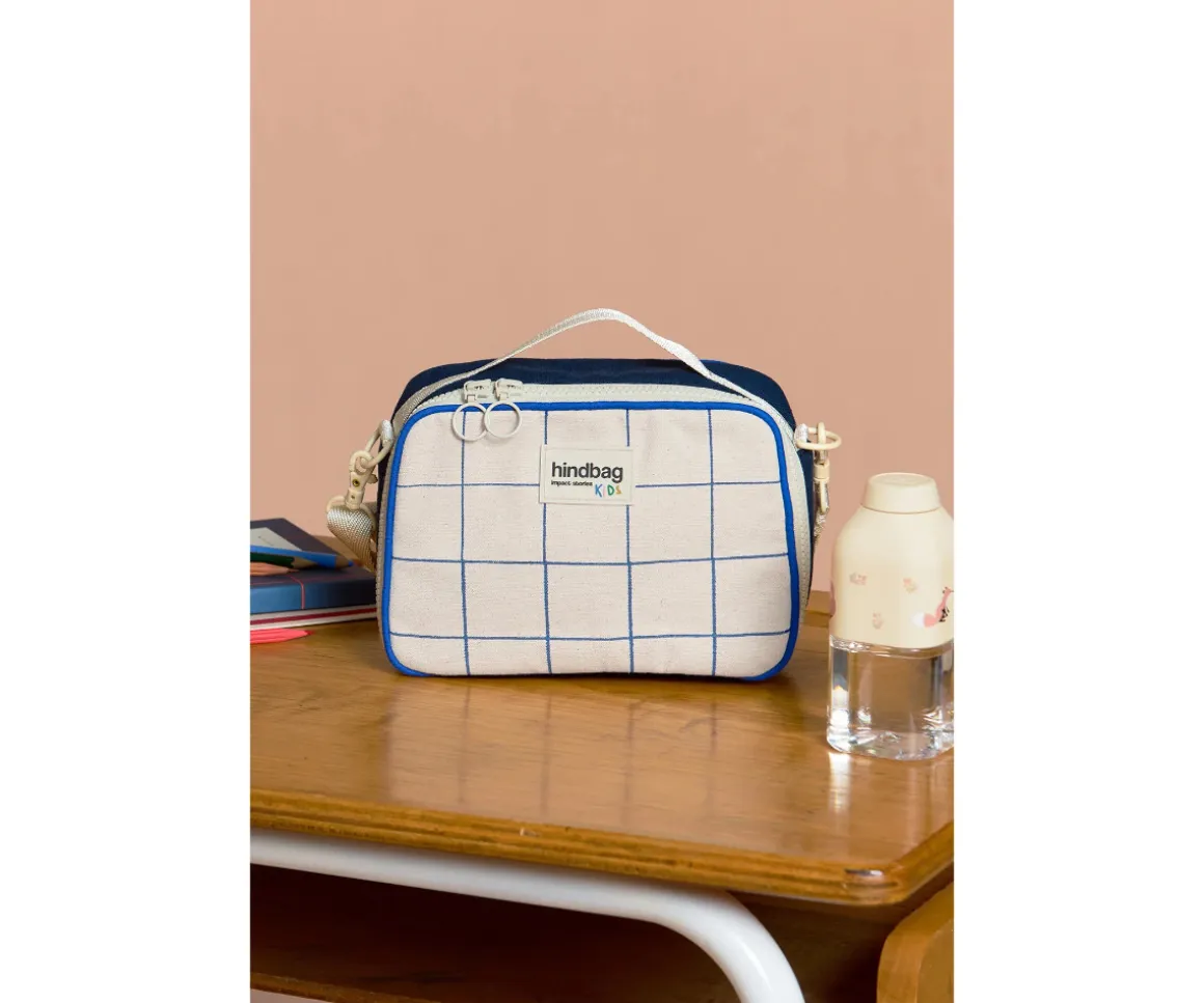 Bolsa Merienda Térmica Elsa Azul Beige