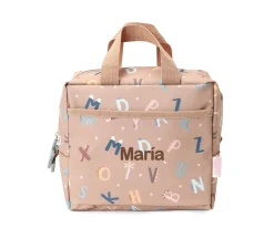 Bolsa Merienda Térmica Funny Letters Personalizable
