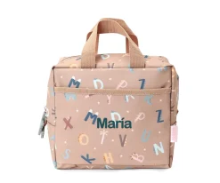 Bolsa Merienda Térmica Funny Letters Personalizable