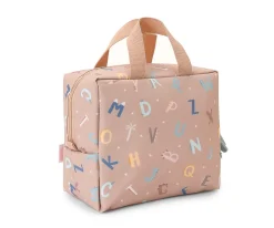 Bolsa Merienda Térmica Funny Letters Personalizable