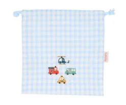 Bolsa Merienda Vichy City Cars Personalizable