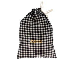 Bolsa Merienda Vichy Negro Personalizable