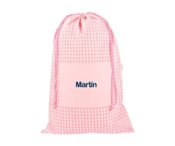 Bolsa para Muda Vichy Rosa Personalizable
