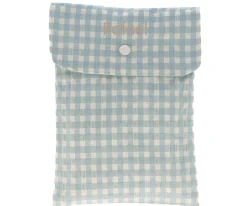 Bolsa para Pañales Vichy Verde Personalizable