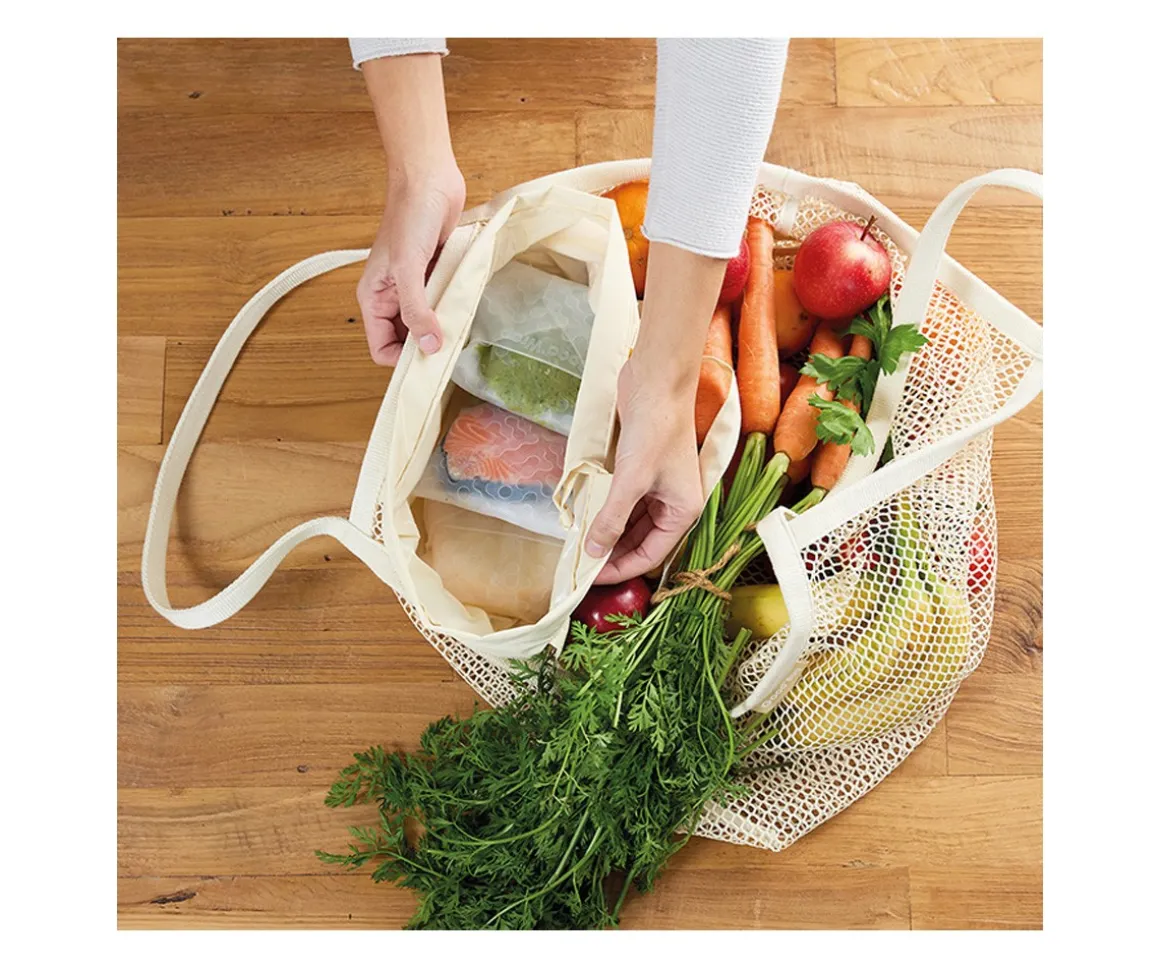 Bolsa Reutilizable 2 en 1 Good'Bag Mustard