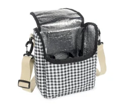 Bolsa Térmica I Love Vichy Negro