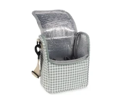 Bolsa Térmica para Biberones I Love Vichy Verde