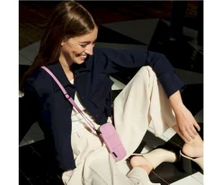 Bolsito Acolchado para Teléfono Luced Pale Pansy Tinne +Mia