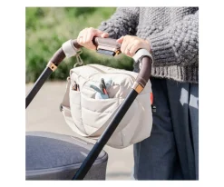 Bolso Acolchado para Carro Bebé Sand