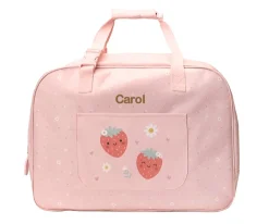 Bolso de Playa con Rejilla Strawberries Personalizable