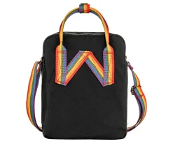 Bolso Kanken Rainbow Sling Black