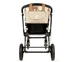 Bolso Organizador Corazones Poppy Canela