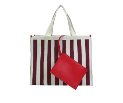 Bolso Shopper Knitted Mist + Fig