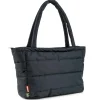 Bolso Tote Acolchado Black con Cambiador