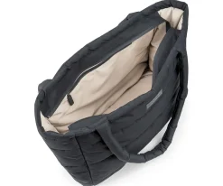 Bolso Tote Acolchado Black con Cambiador