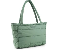Bolso Tote Acolchado Green con Cambiador