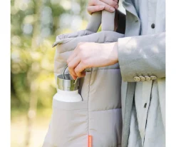 Bolso Tote Acolchado Sand con Cambiador