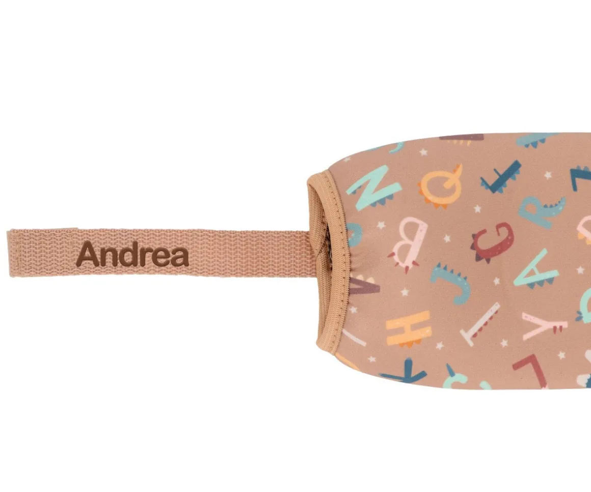 Botella Acero con Funda Funny Letters Personalizable 500ml