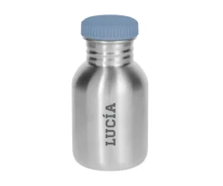Botella Acero con Funda Stripes Blue Personalizable 350ml