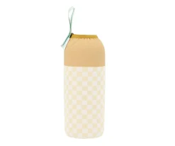 Botella Acero con Funda Stripes Yellow Chess Personalizable 750ml