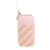Botella Acero con Funda Stripes Pink Personalizable 500ml
