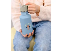 Botella Acero Inoxidable Pattern Party Blue/Green 500 ml