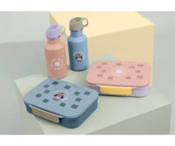 Botella Acero Inoxidable Pattern Party Blue/Green 500 ml