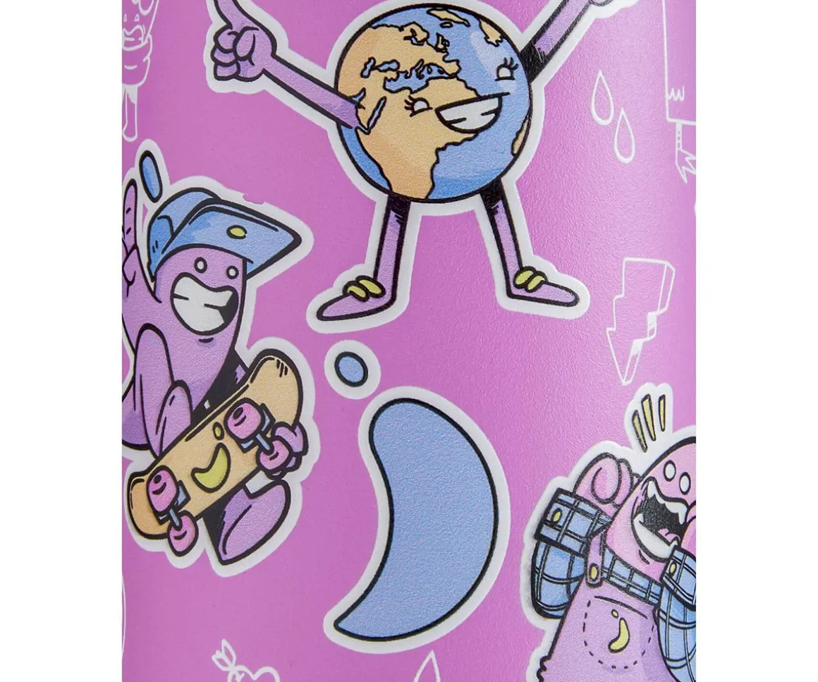 Botella Acero Inoxidable Kids Crew Lila 350 ml