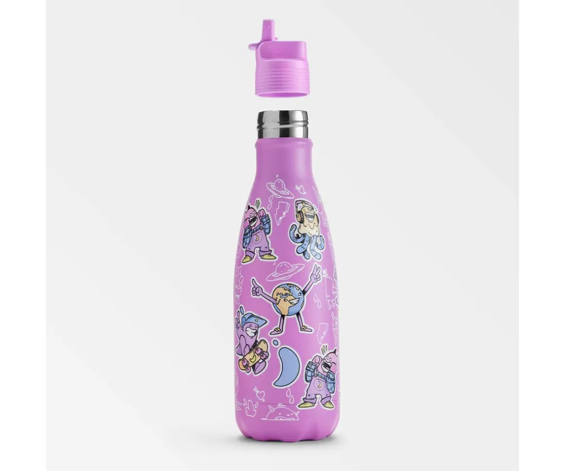 Botella Acero Inoxidable Kids Crew Lila 350 ml