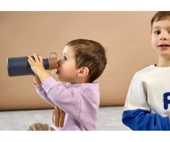 Botella Acero Inoxidable Little Gang Smile Navy 500ml