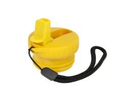 Botella Acero Trixie Mrs. Lion 350ml + 6 Pegatinas Redondas Yellow Regalo