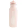 Botella Acero Trixie Mrs.Rabbit 500ml + 6 Pegatinas Redondas Rose Regalo