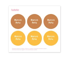 Botella Acero Trixie Mrs.Unicorn 500ml + 6 Pegatinas Redondas Yellow Regalo