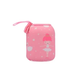 Botella Acero-Blanco- con Funda Bailarina Personalizable 350ml