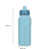 Botella Campus Pop-Up Cool Blue 400ml