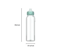 Botella Campus Pop-Up Personalizada Cool Mint 500ml Funny Letters