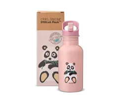 Botella de Acero Steelish Flask Pink 0.5 Litros
