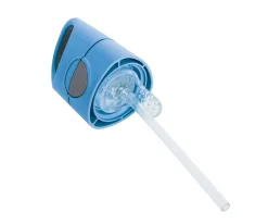 Botella de Tritán con Pajita 450 ml Blue Slate