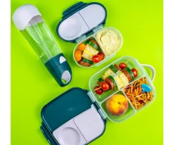 Botella de Tritán con Pajita 600 ml Indigo Rose