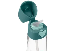 Botella de Tritán con Pajita 450 ml Emerald Forest