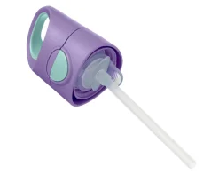 Botella de Tritán con Pajita 450 ml Lilac Pop