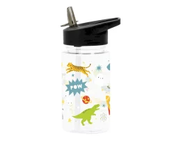 Botella Plástico con Pajita Galaxy 450ml