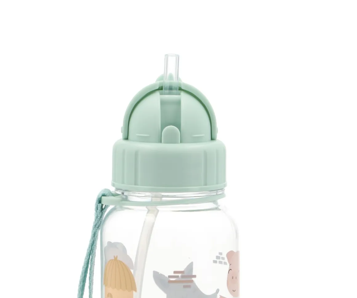 Botella Plástico The Three Little Pigs Personalizable