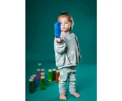 Botella Sensorial Flotante Turquesa