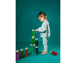 Botella Sensorial Flotante Lila