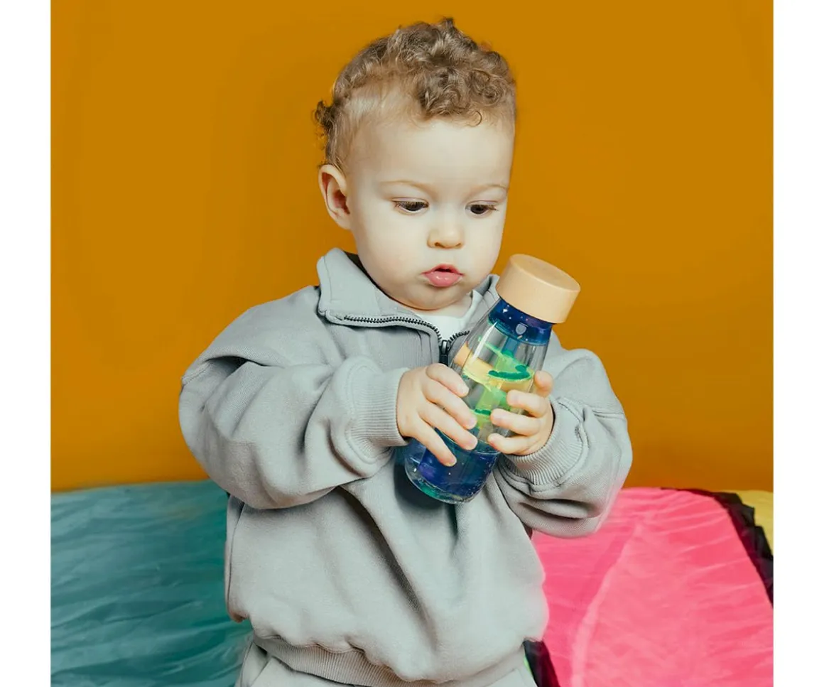 Botella Sensorial Move Spiral Blue